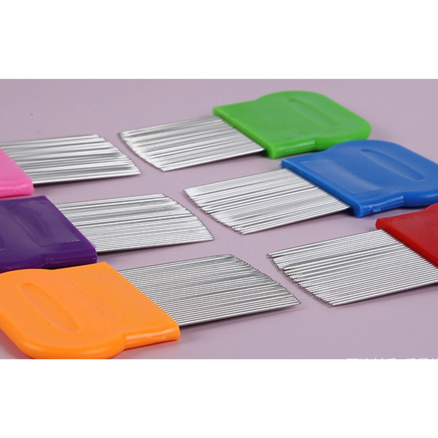 huisdier vlooienkammen diverse kleuren detail